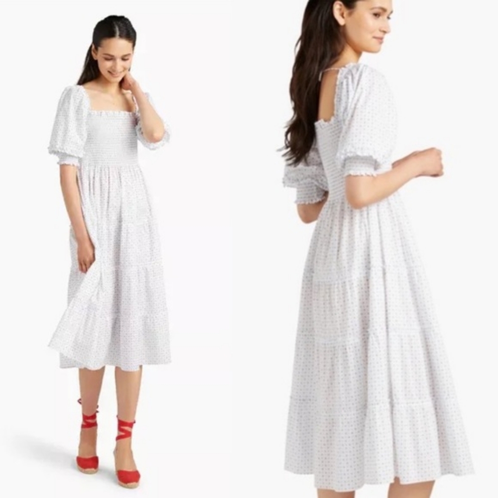 Hill House Nesli Nap Dress in Pampelonne Paisley - Size S - Removed Back String - Picture 4 of 4